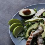 Avocado Salad With Grilled Chicken