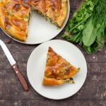 Kale & Cheddar Quiche is creamy and delicious as ever