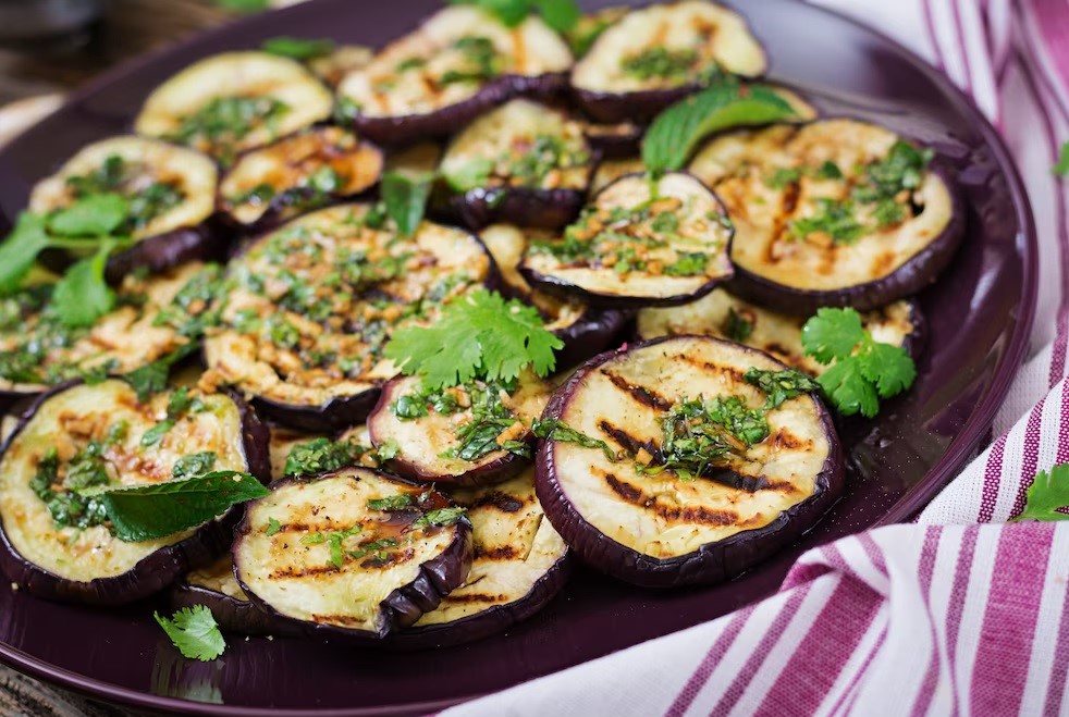 Miso-Glazed Eggplant Steaks