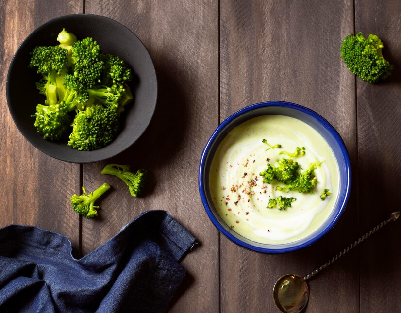 Broccoli Cheddar Soup is a great appetizer