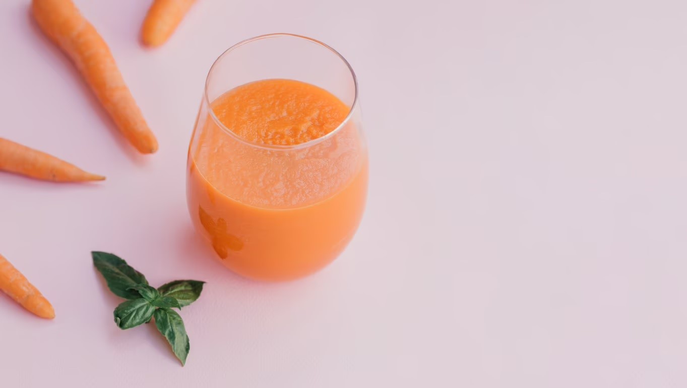 Carrot Smoothie is delicious