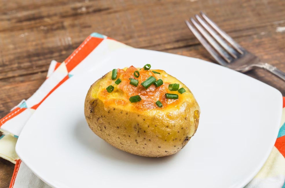 Baked Cheese Potato is a welcoming starter