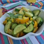 Garlicky Summer Squash and Fresh Corn