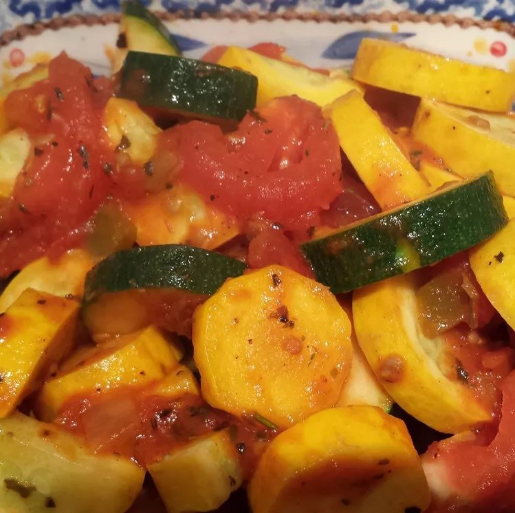 Tomato and Zucchini Melange