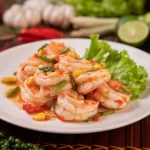 Butter Garlic Prawns is a family favorite