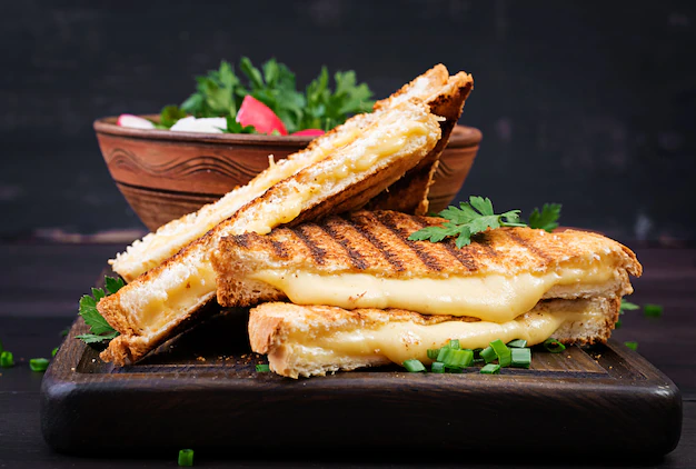 Classic Grilled Cheese Sandwich is a perfect supper