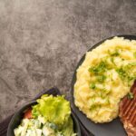 Garlic Smashed Potatoes for thanksgiving dinner