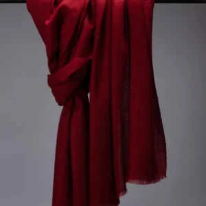 burgundy pashmina stole