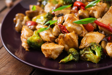 Honey Chilli Chicken is very delicious