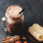 Banana, almond and date Smoothie