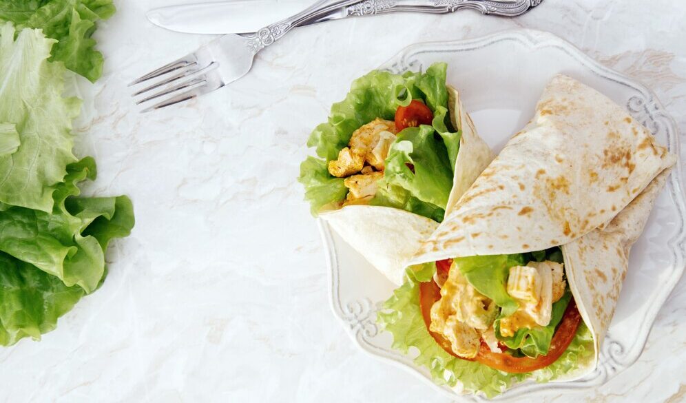 Grilled Chicken Caesar Wrap