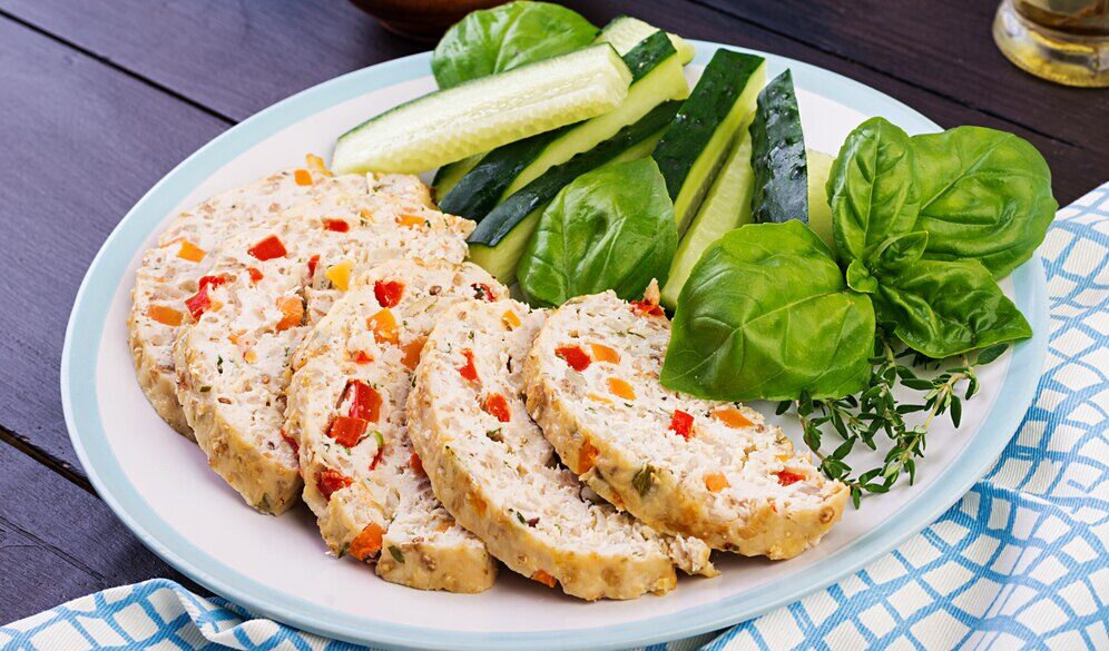 Feta & Roasted Red Pepper Stuffed Chicken Breast