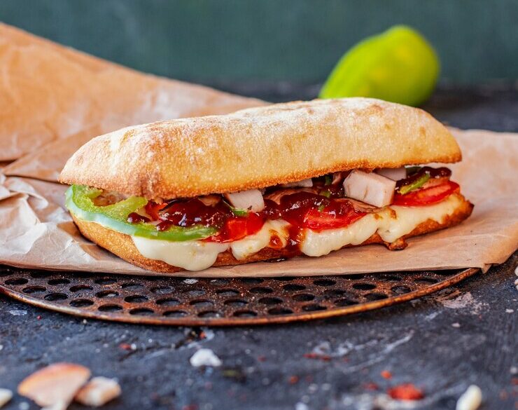 Mediterranean Chicken Panini