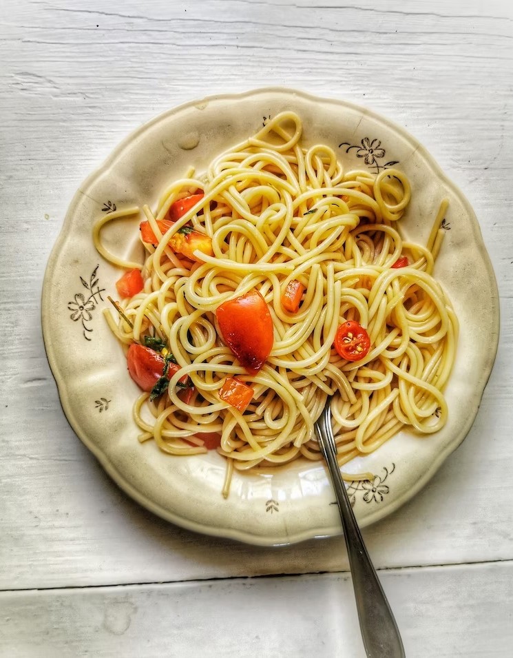 Spaghetti Aglio e Olio is a delicious Italian dish