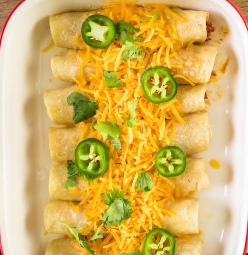 Creamy Chicken Enchiladas is easy to make for busy weekdays