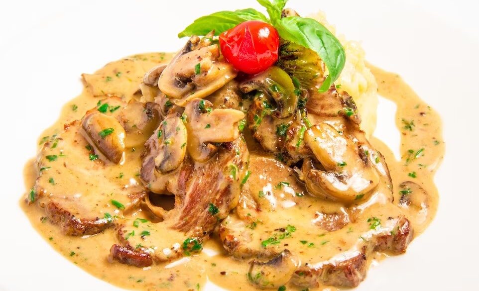 Creamy Chicken & Mushrooms