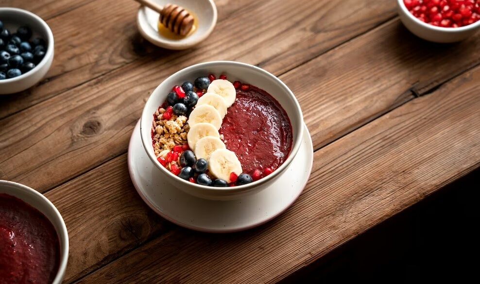 Berry-Almond Smoothie Bowl