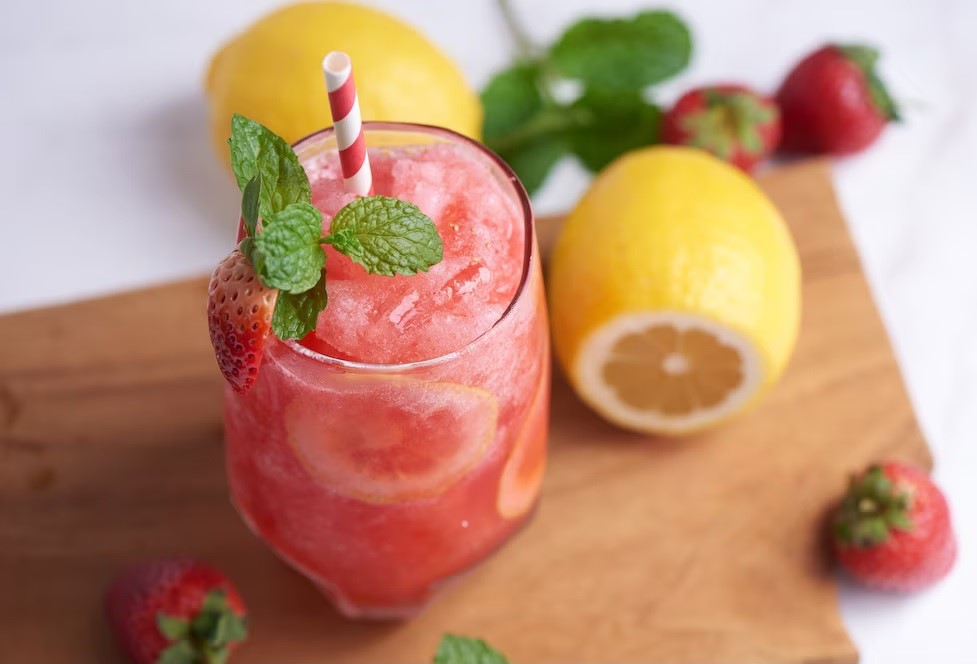 Strawberry Lemonade will quench your thirst