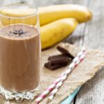 Banana-Cocoa Soy Smoothie