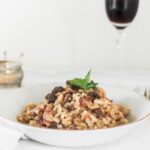 Chicken & Mushroom Risotto is delicious