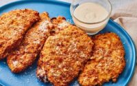 Crispy Caesar Chicken Cutlets