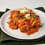 Easy Sausage Manicotti Bake