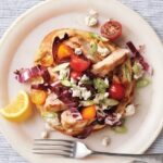 Mediterranean Chopped-Chicken Pita