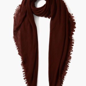 maroon pashmina stole