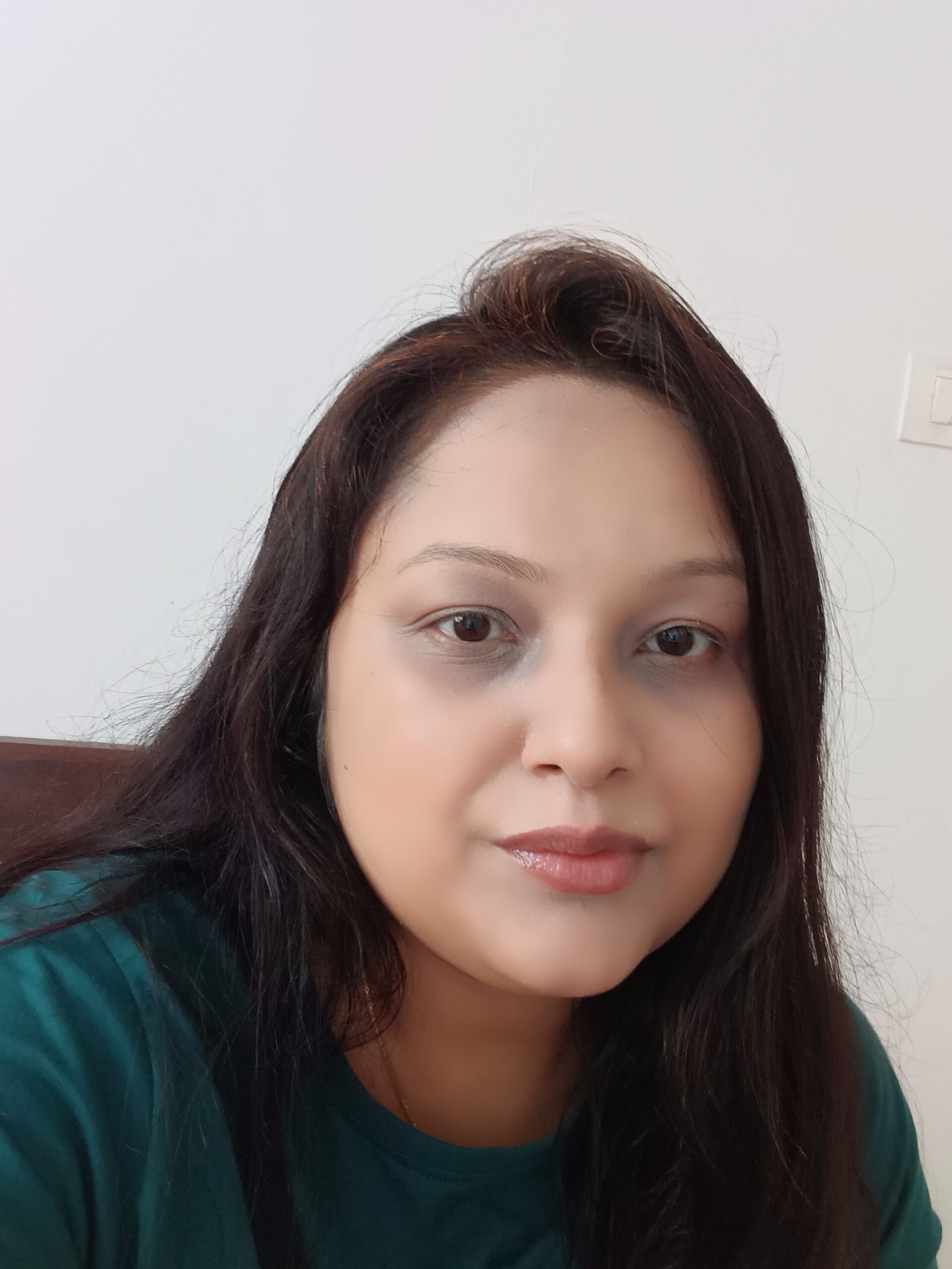 Anushua green dress
